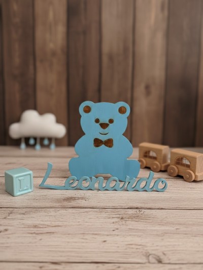 Orsetto e nome personalizzato