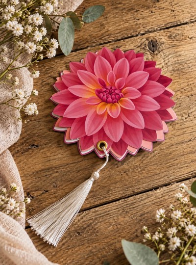 Menù decorativo floreale